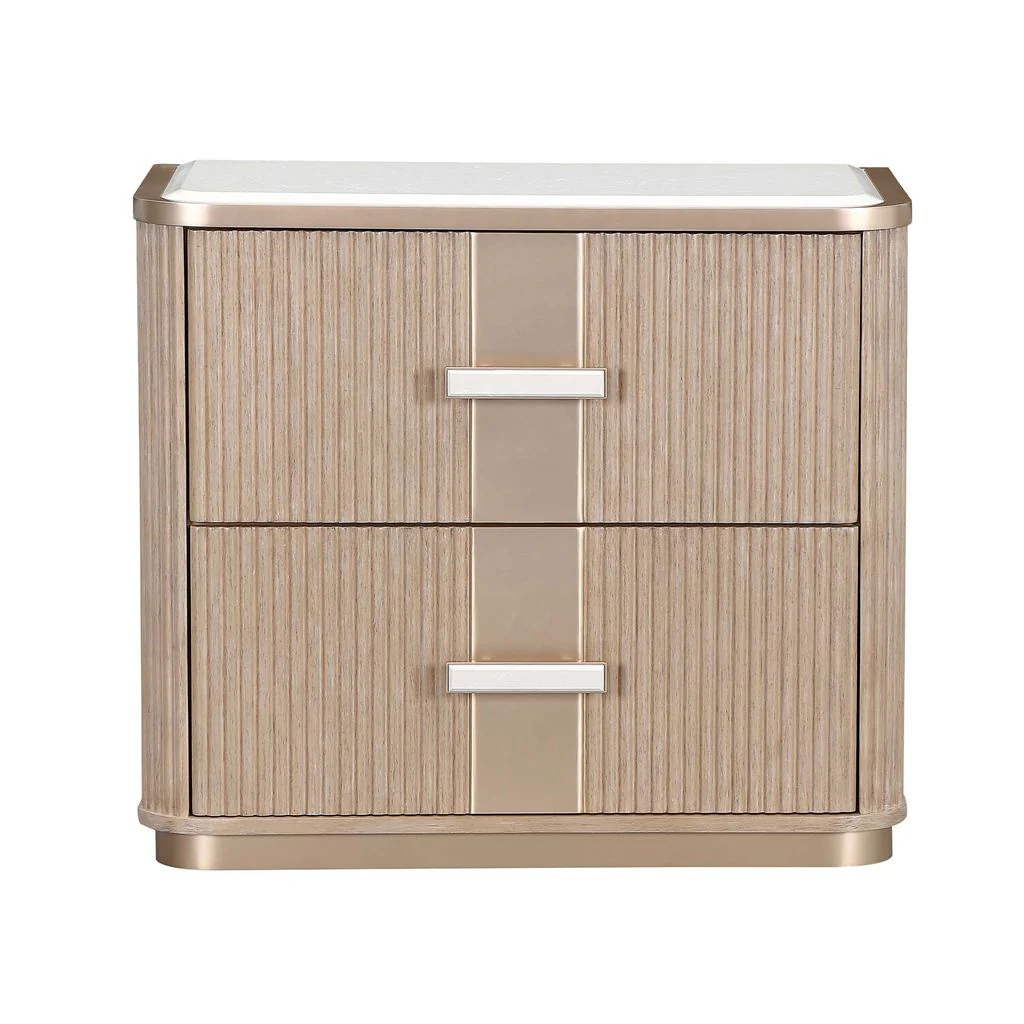 Michael Amini West Kensington 2-Drawer Nightstand - Image 14