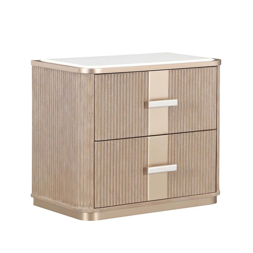 Michael Amini West Kensington 2-Drawer Nightstand - Image 15