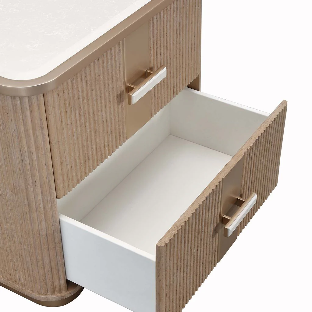 Michael Amini West Kensington 2-Drawer Nightstand - Image 22