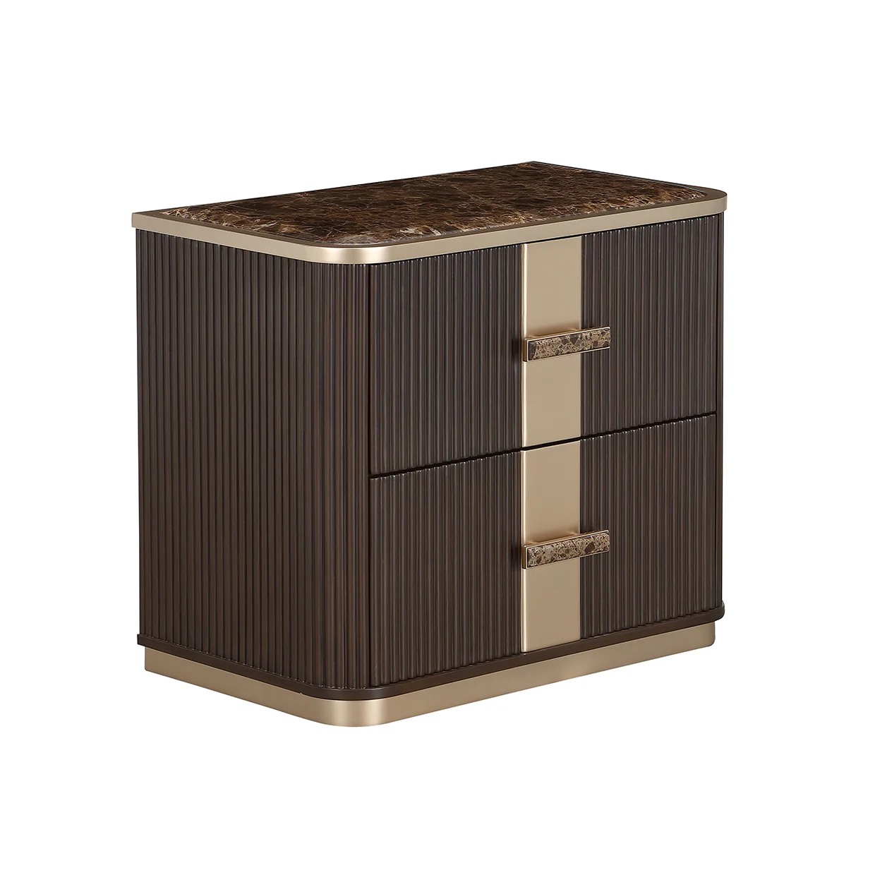 Michael Amini West Kensington 2-Drawer Nightstand - Image 4