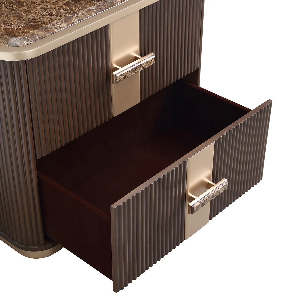 Michael Amini West Kensington 2-Drawer Nightstand - Image 9