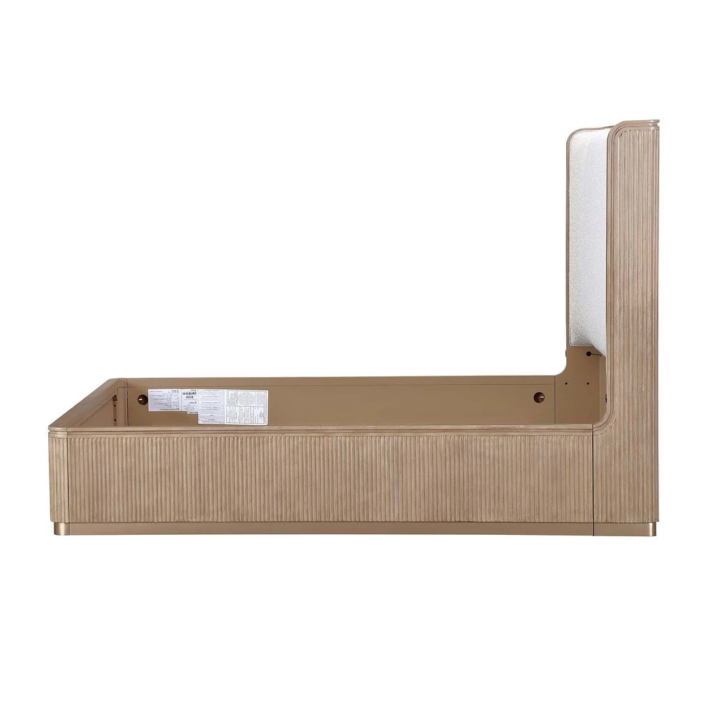 Michael Amini West Kensington Bed - Sea Salt Caramel - Image 5