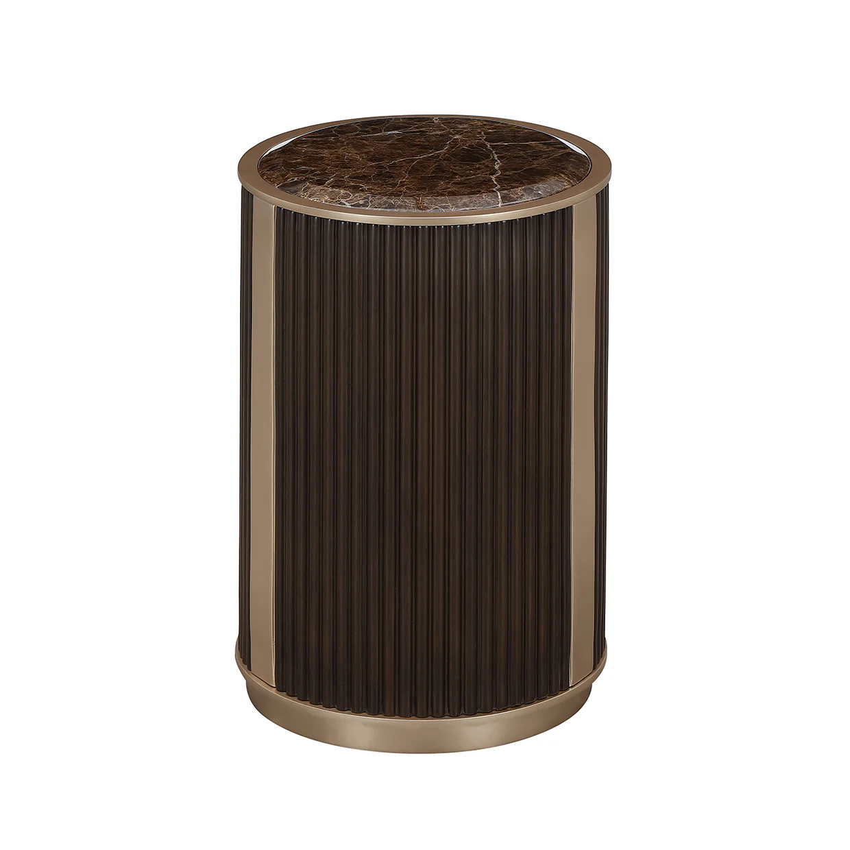 Michael Amini West Kensington Chairside Table - Image 2