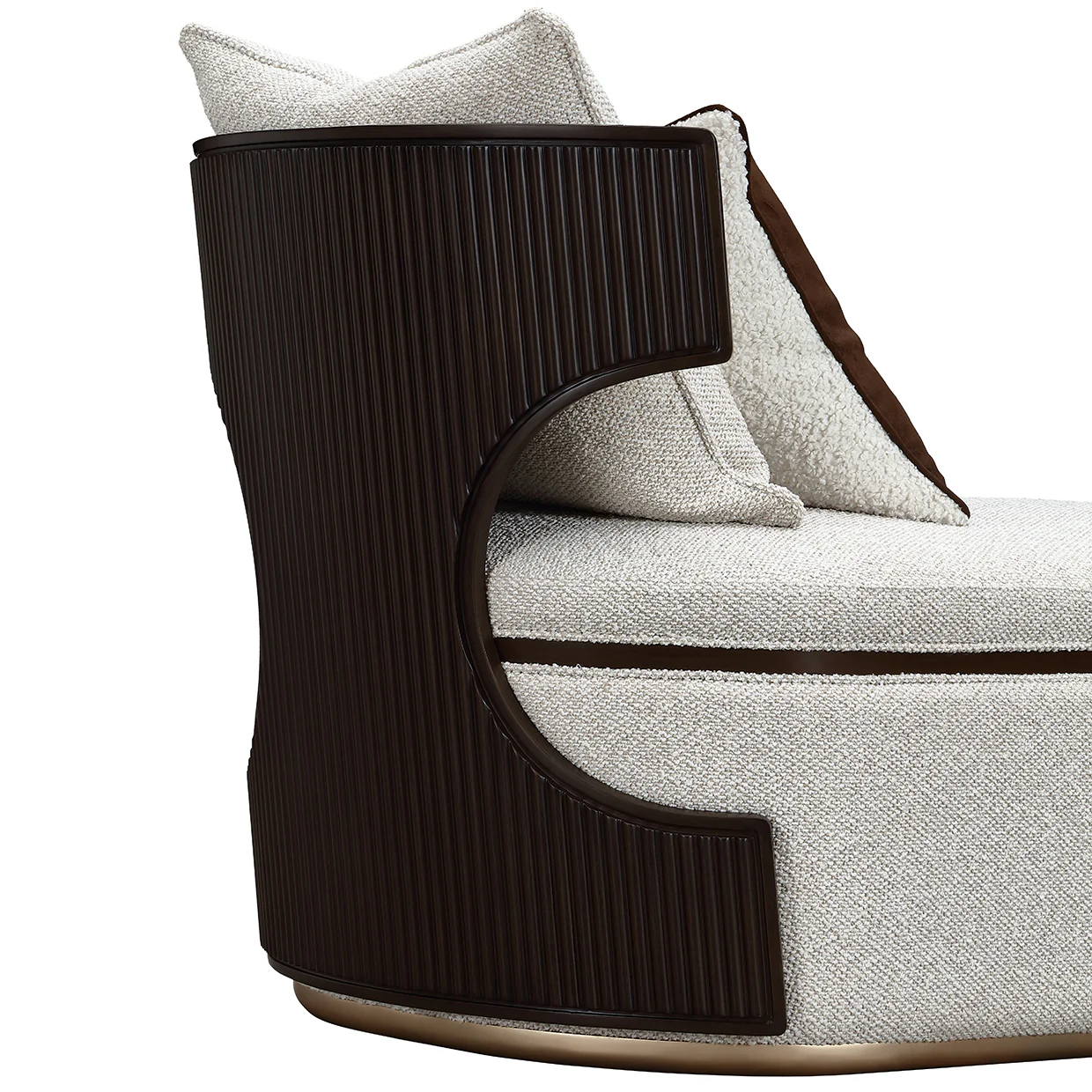 Michael Amini West Kensington Chaise - Image 15