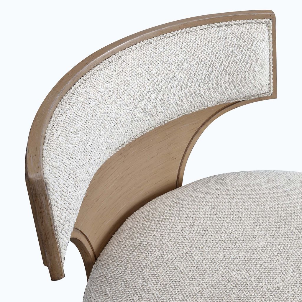 Michael Amini West Kensington Chaise - Buff/Seal Salt Caramel - Image 10
