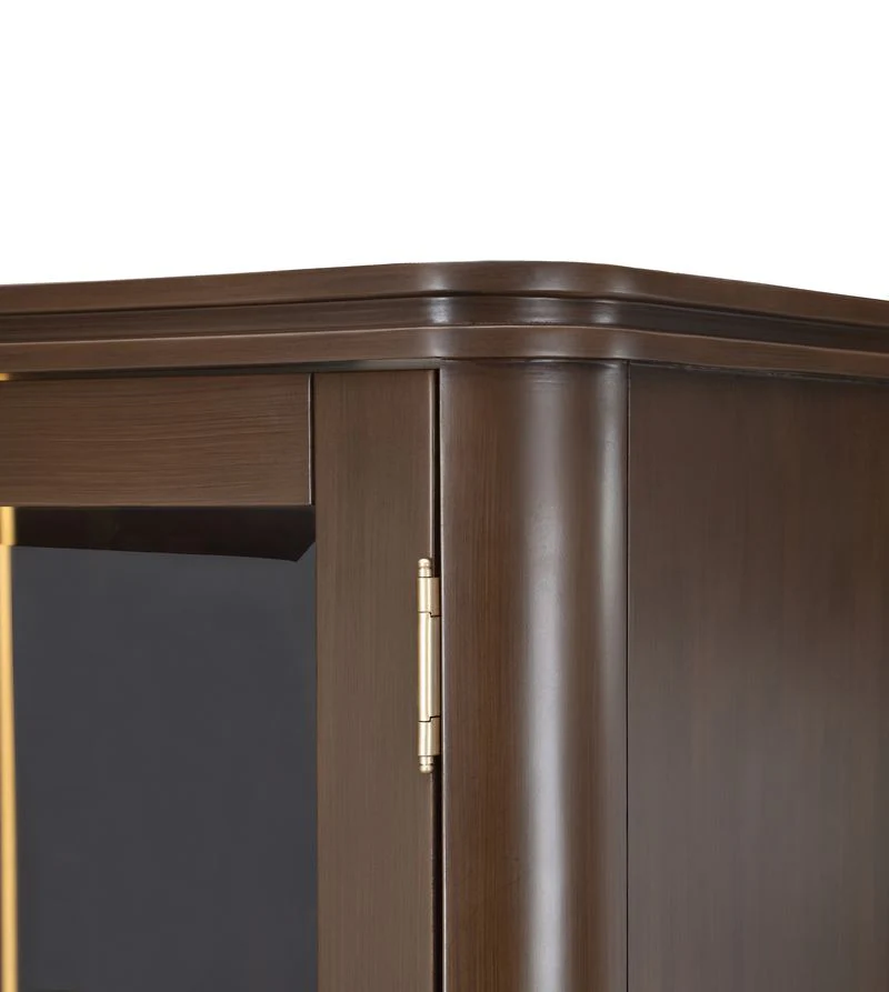 Michael Amini West Kensington Display Cabinet - Medium Espresso - Image 12