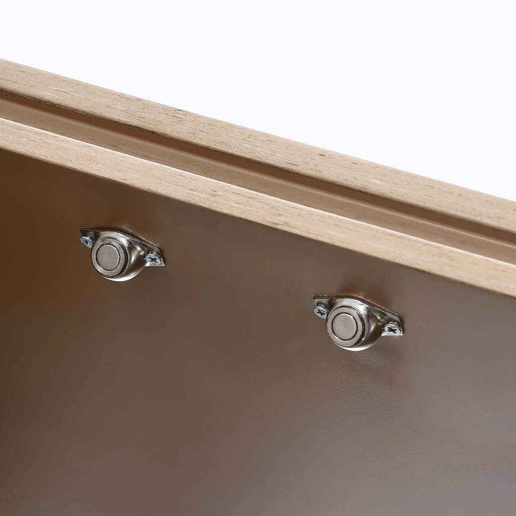 Michael Amini West Kensington Display Cabinet - Sea Salt Caramel - Image 12