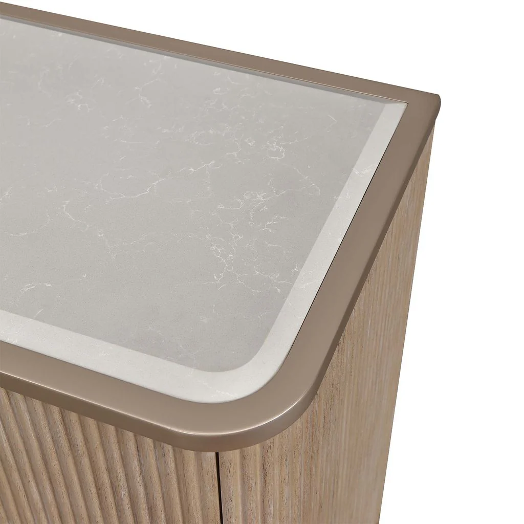 Michael Amini West Kensington Dresser - Sea Salt Caramel - Image 10