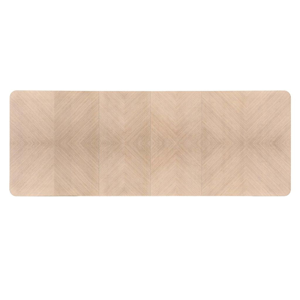 Michael Amini West Kensington Rectangular Dining Table - Sea Salt Caramel - Image 14