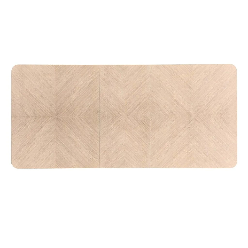 Michael Amini West Kensington Rectangular Dining Table - Sea Salt Caramel - Image 15