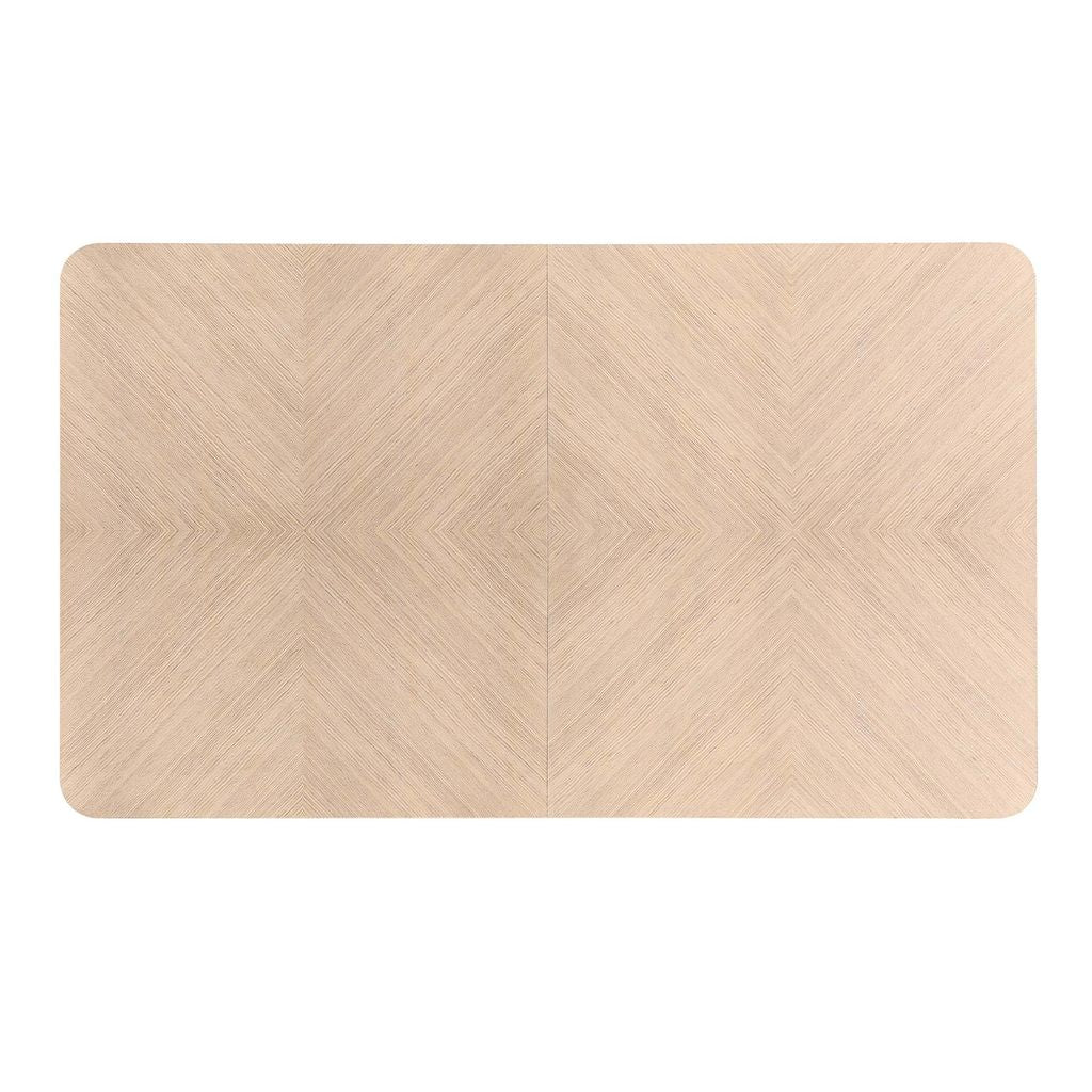 Michael Amini West Kensington Rectangular Dining Table - Sea Salt Caramel - Image 16