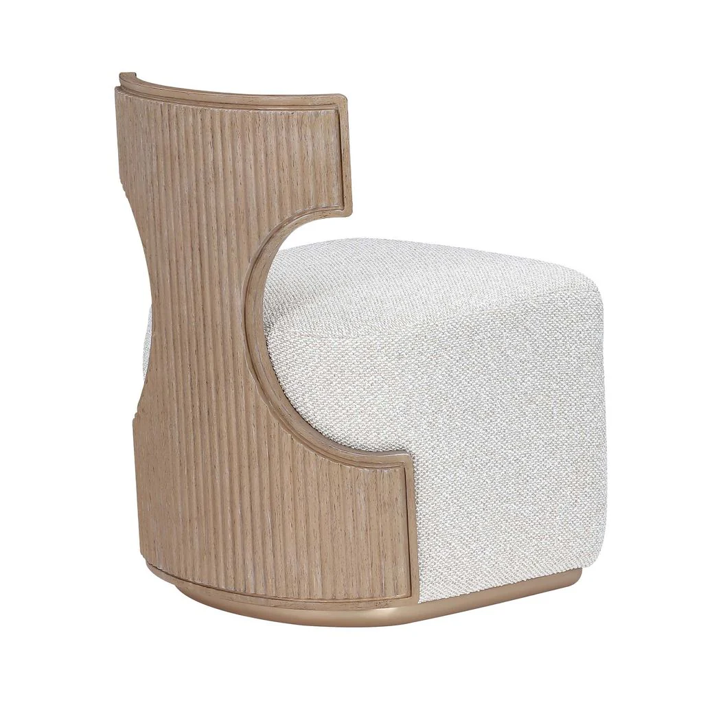 Michael Amini West Kensington Vanity Chair - Image 19