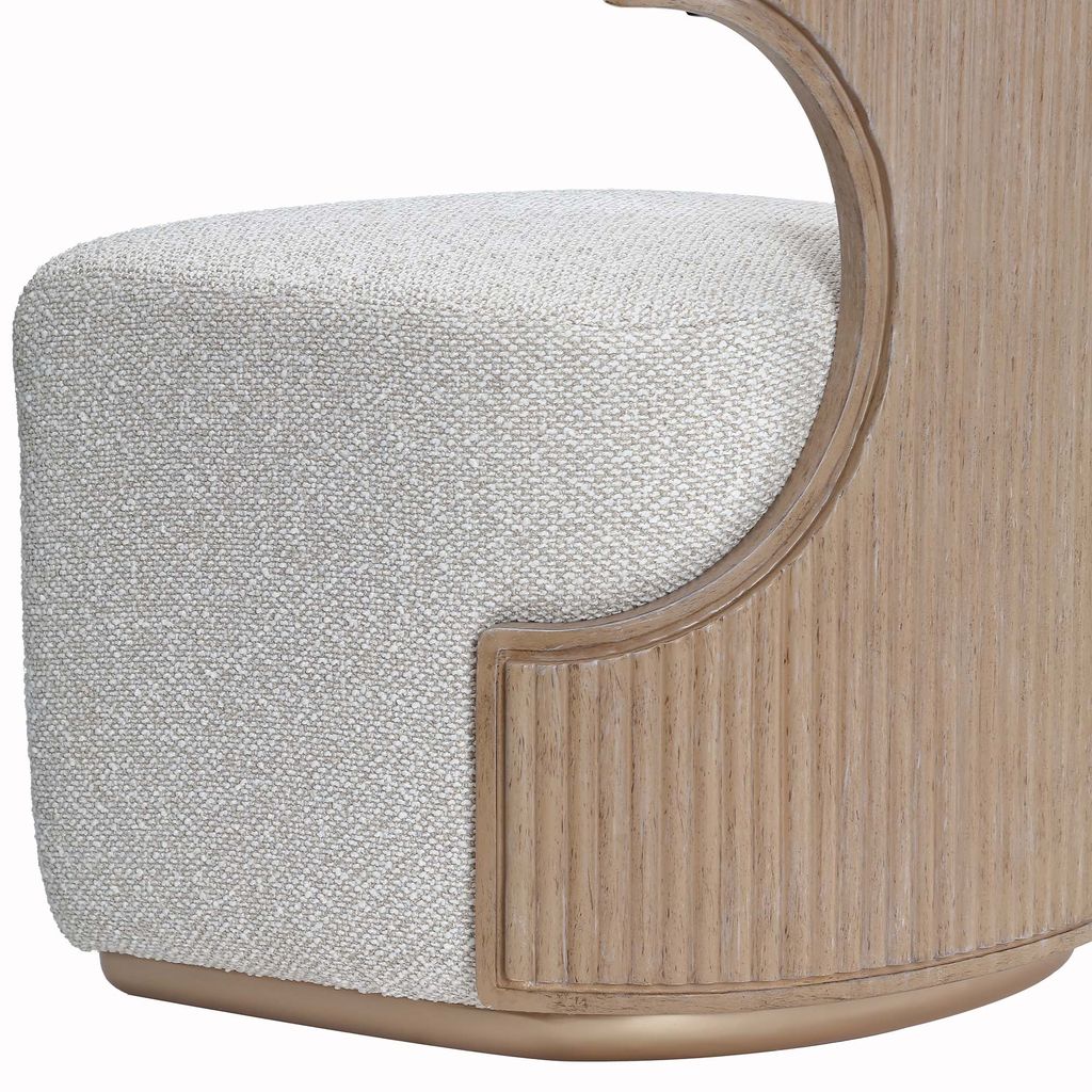 Michael Amini West Kensington Vanity Chair - Image 23