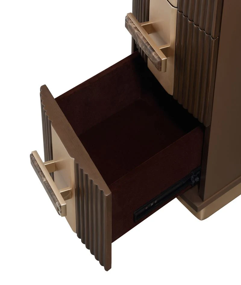 Michael Amini West Kensington Vanity - Medium Espresso - Image 14