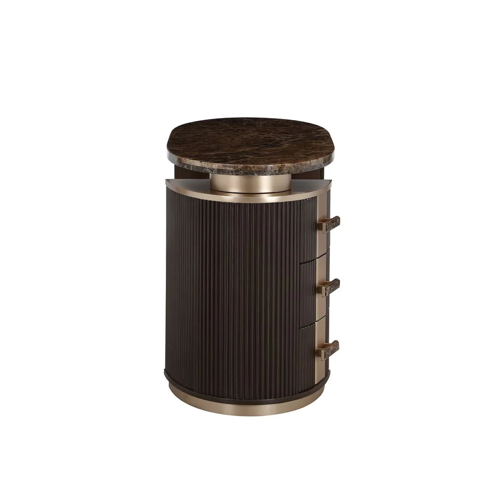 Michael Amini West Kensington Vanity - Medium Espresso - Image 4