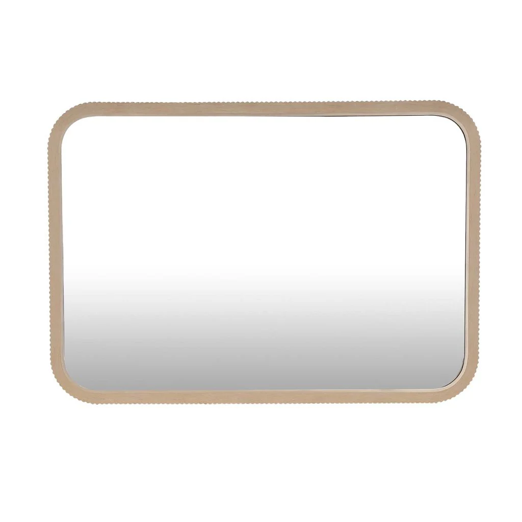 Michael Amini West Kensington Wall Mirror - Sea Salt Caramel - Image 3