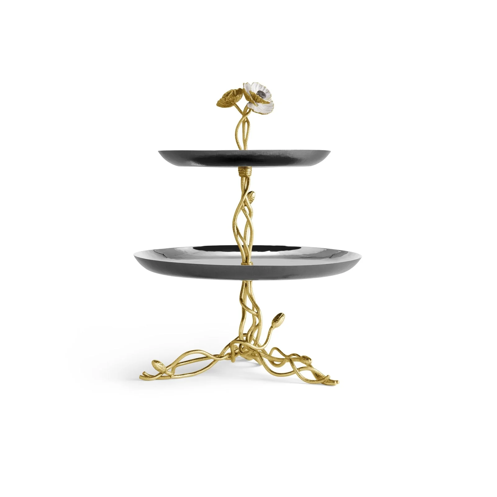 Michael Aram Anemone 2-Tier Etagere - Image 3