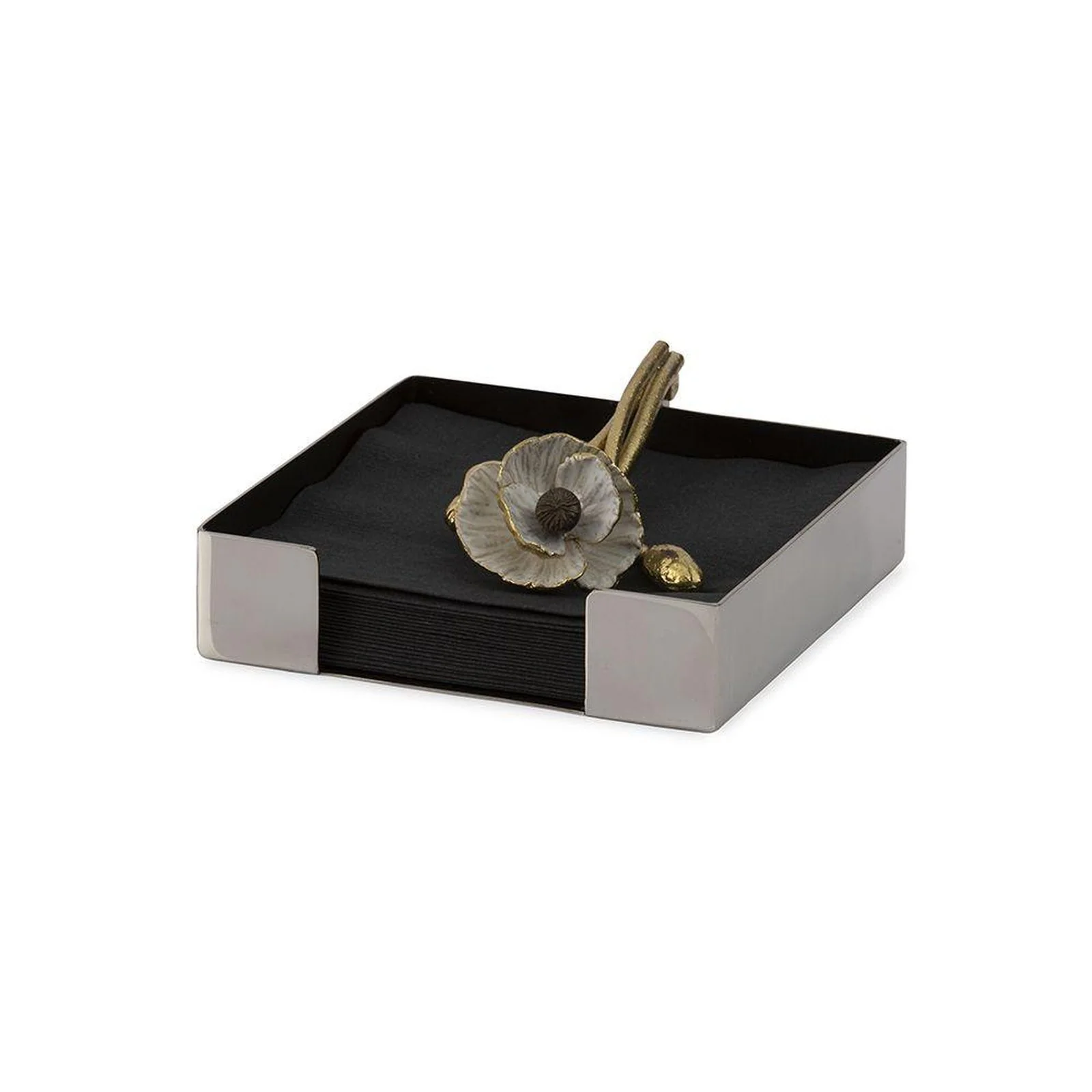Michael Aram Anemone Cocktail Napkin Holder - Image 4
