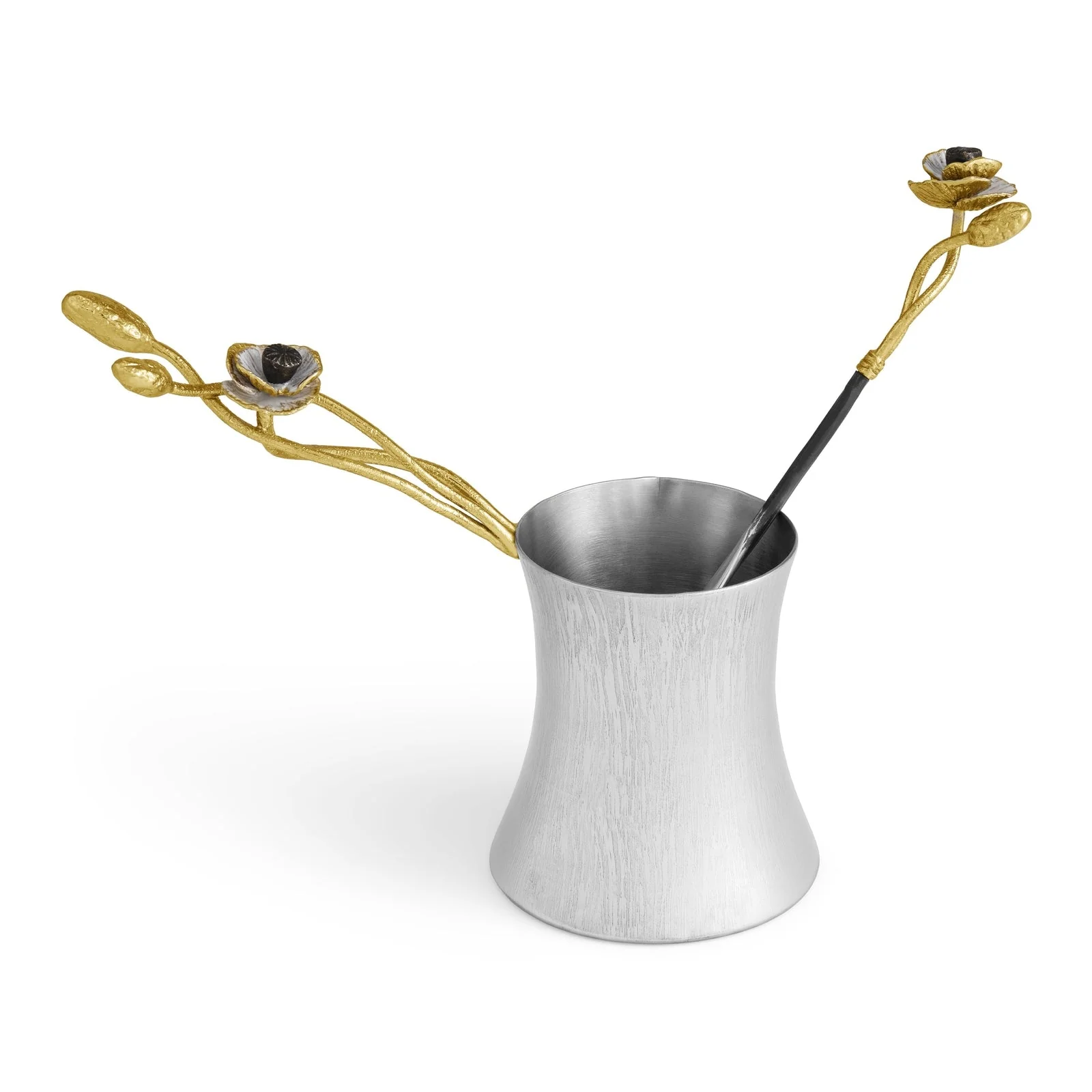 Michael Aram Anemone Coffee Pot with Spoon - Image 2