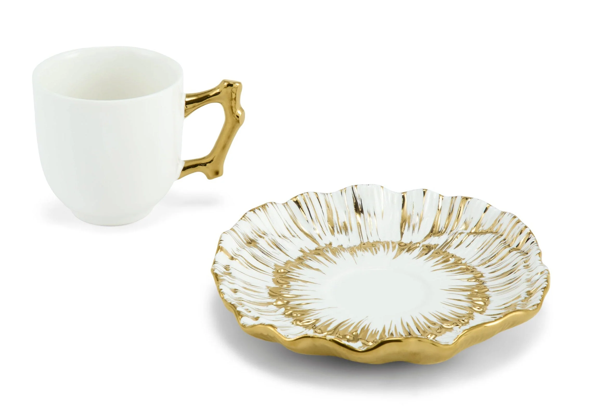 Michael Aram Anemone Demitasse - Set of 4 - Image 6