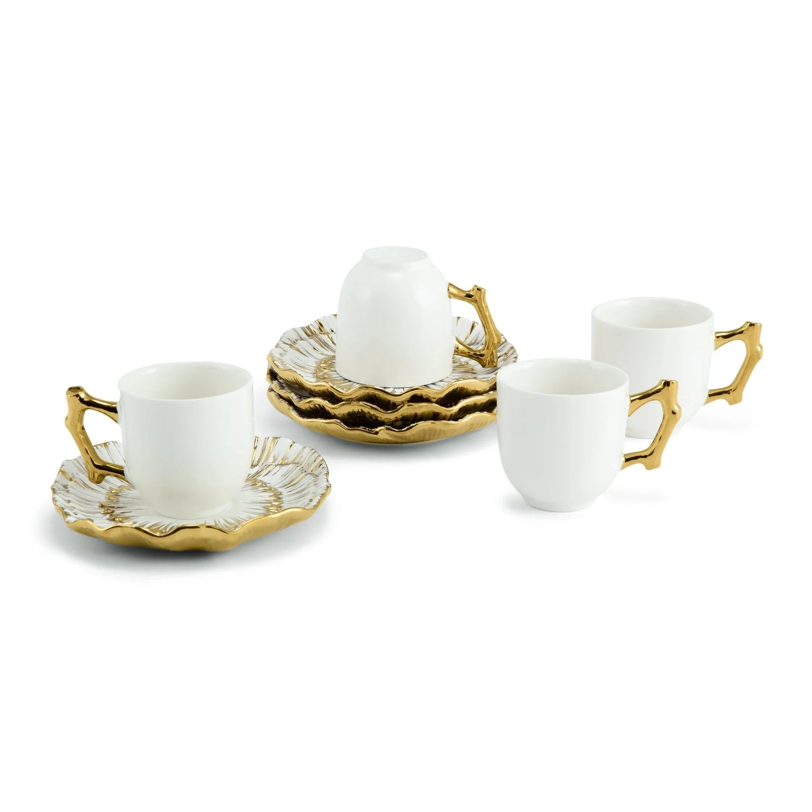 Michael Aram Anemone Demitasse - Set of 4 - Image 7