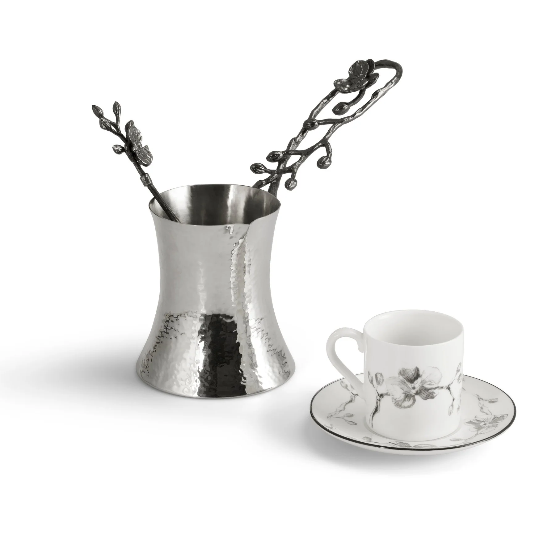 Michael Aram Black Orchid Cfee Pot&demi Set - Image 3