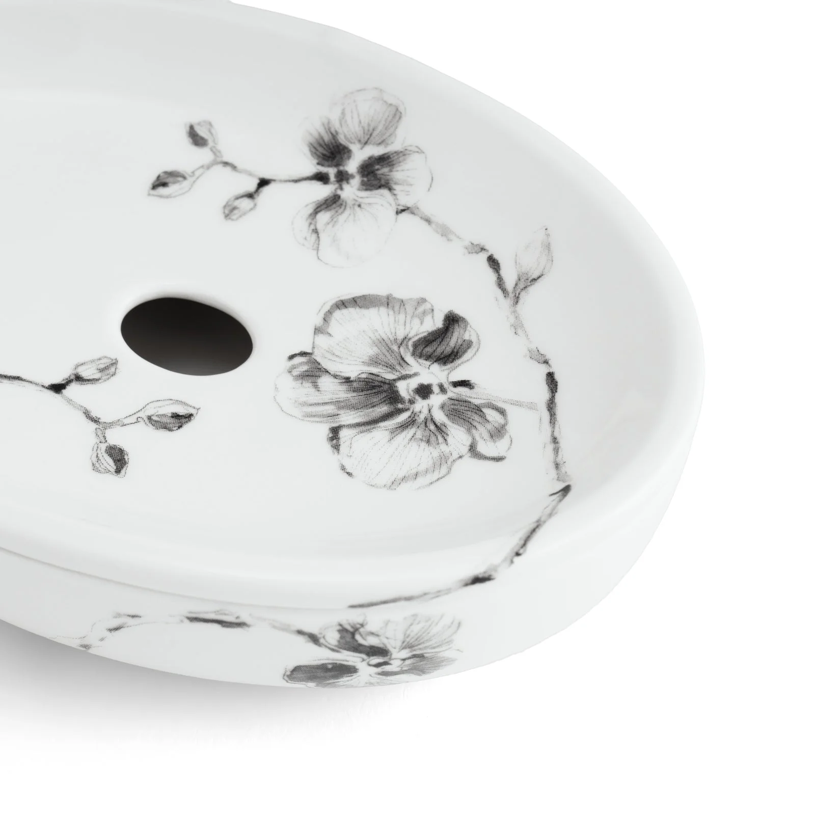Michael Aram Black Orchid Soap Dish - Image 4