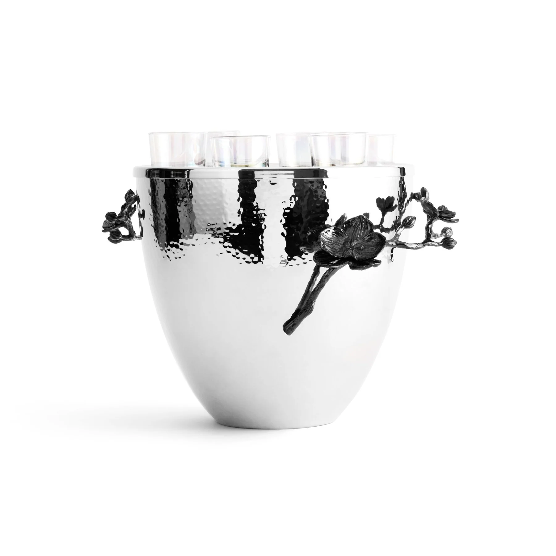 Michael Aram Black Orchid Vodka Service - Image 5