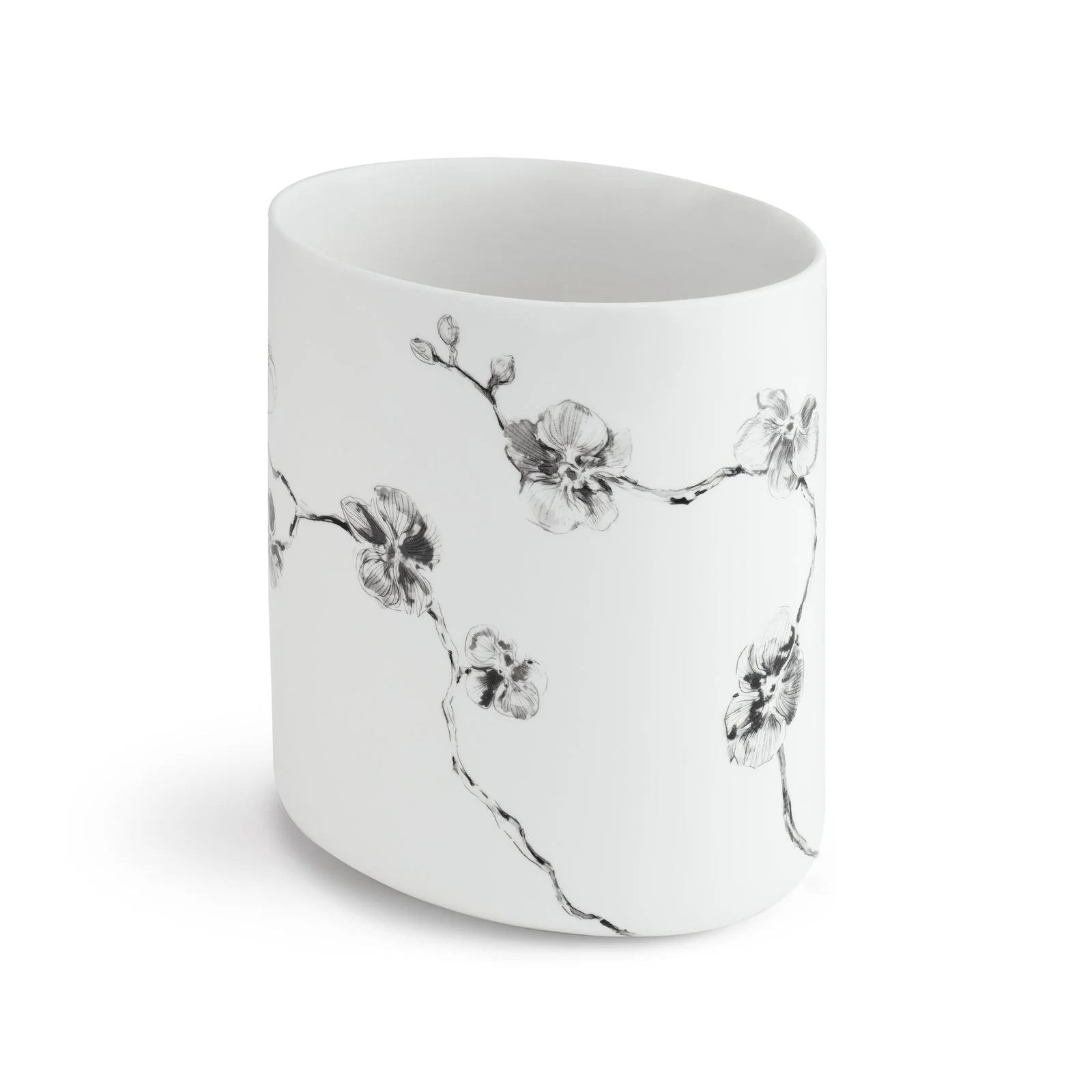 Michael Aram Black Orchid Waste Basket - Image 3