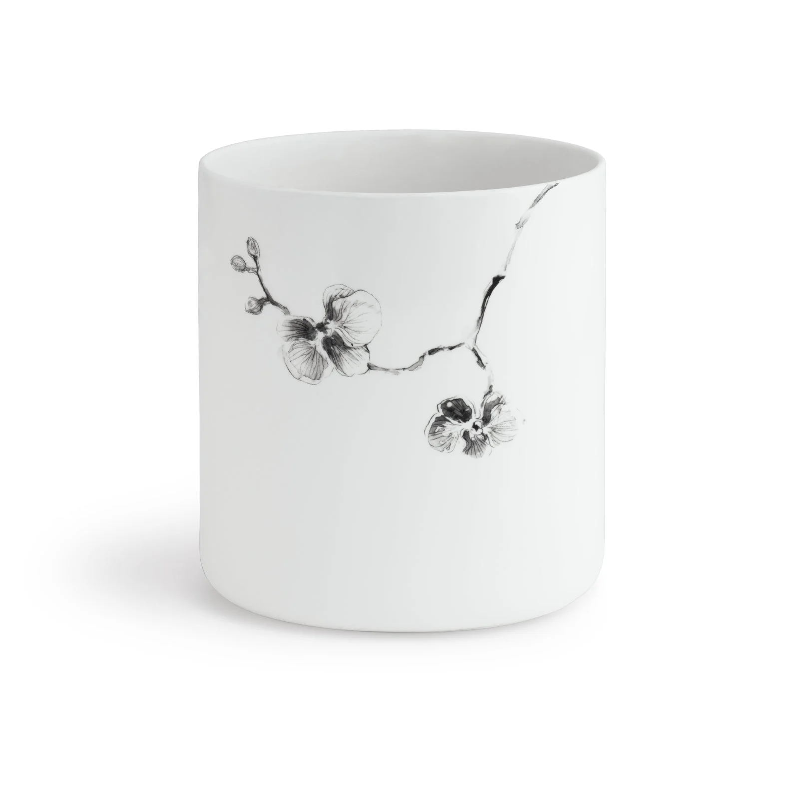 Michael Aram Black Orchid Waste Basket - Image 4