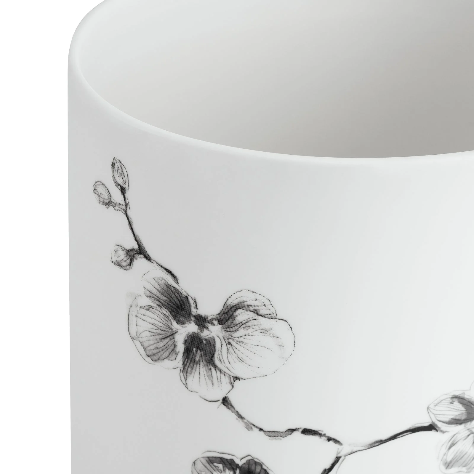 Michael Aram Black Orchid Waste Basket - Image 5