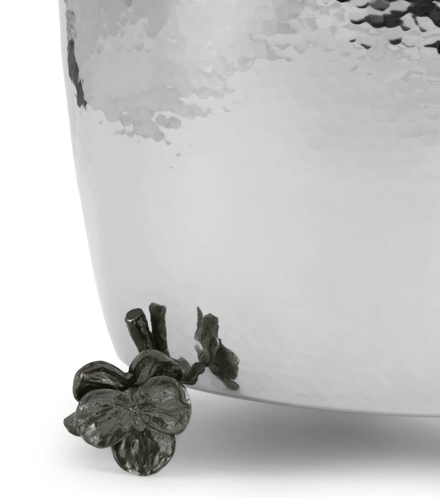 Michael Aram Black Orchid Waste Basket - Image 2