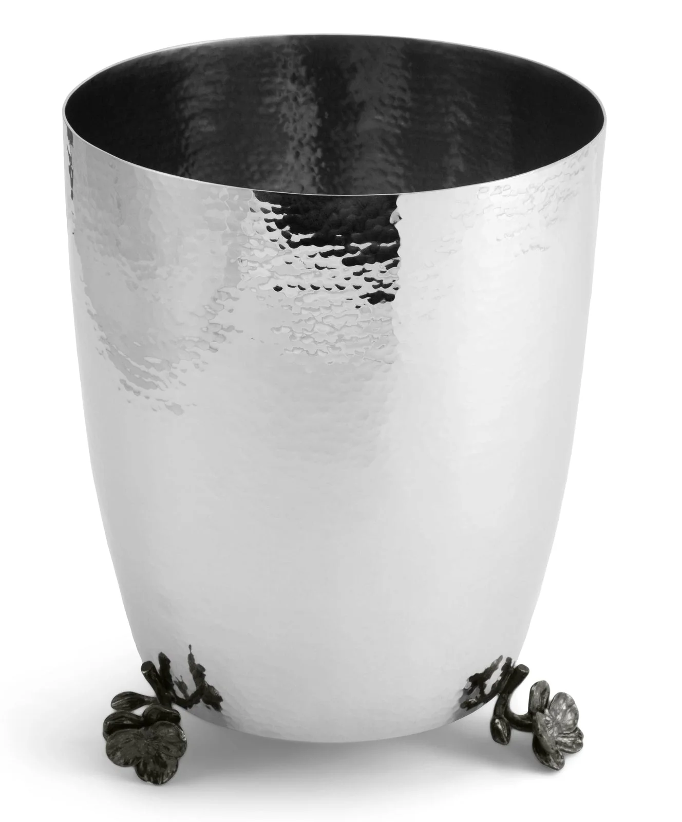 Michael Aram Black Orchid Waste Basket - Image 4