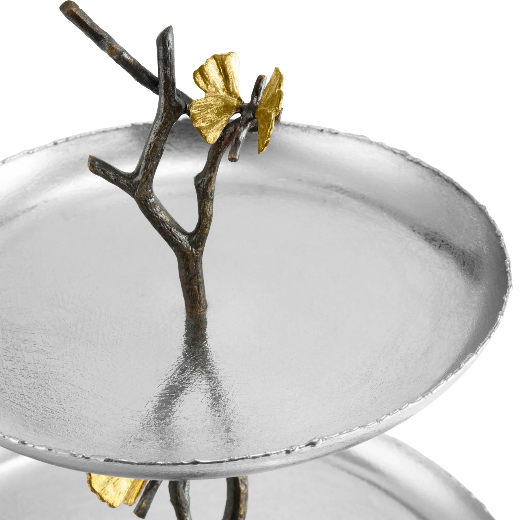 Michael Aram Butterfly Ginkgo 2 Tier Etagere - Image 4