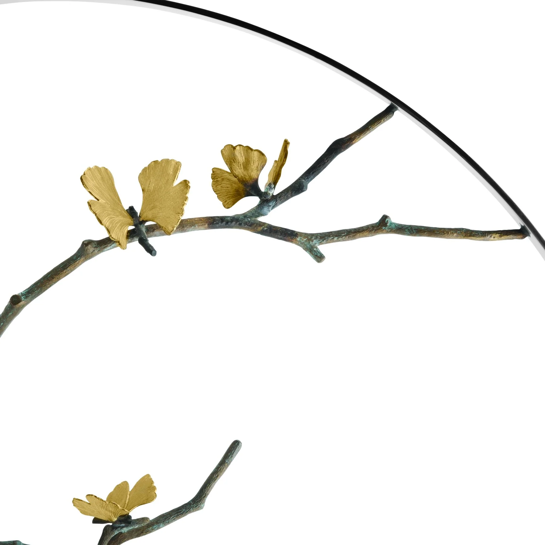 Michael Aram Butterfly Ginkgo 32" Moon Gate Sculpture - Image 6