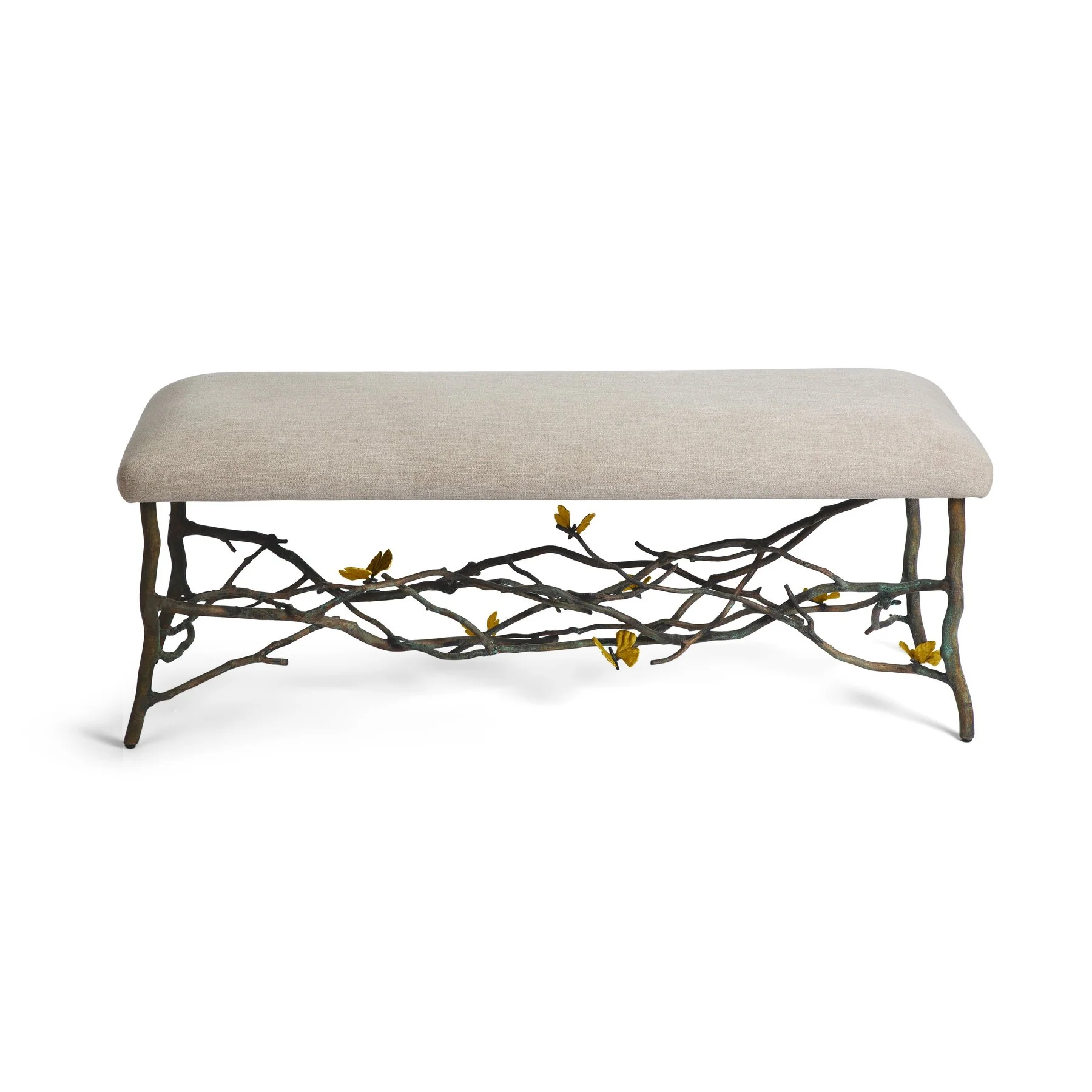 Michael Aram Butterfly Ginkgo Bench - Image 4