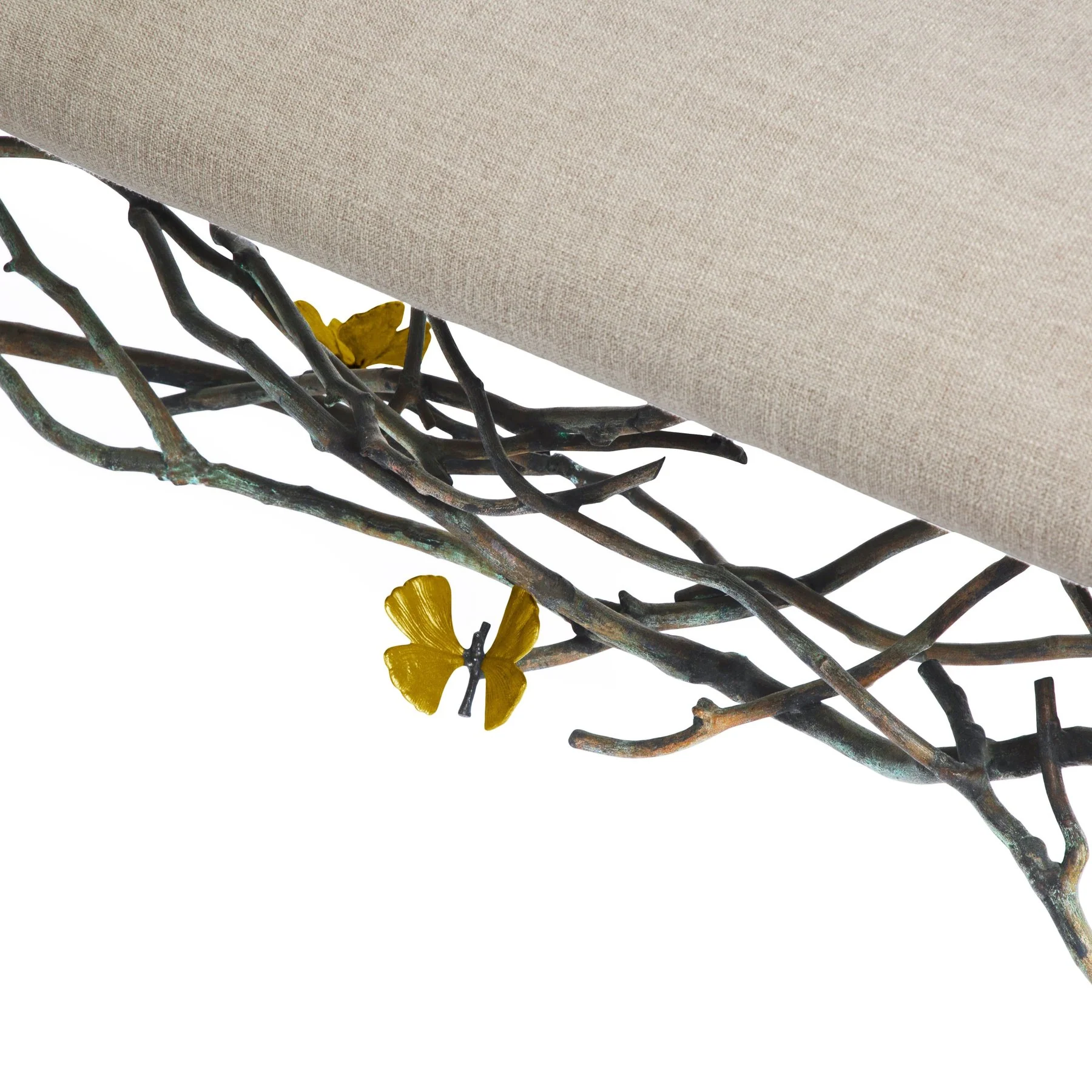 Michael Aram Butterfly Ginkgo Bench - Image 5