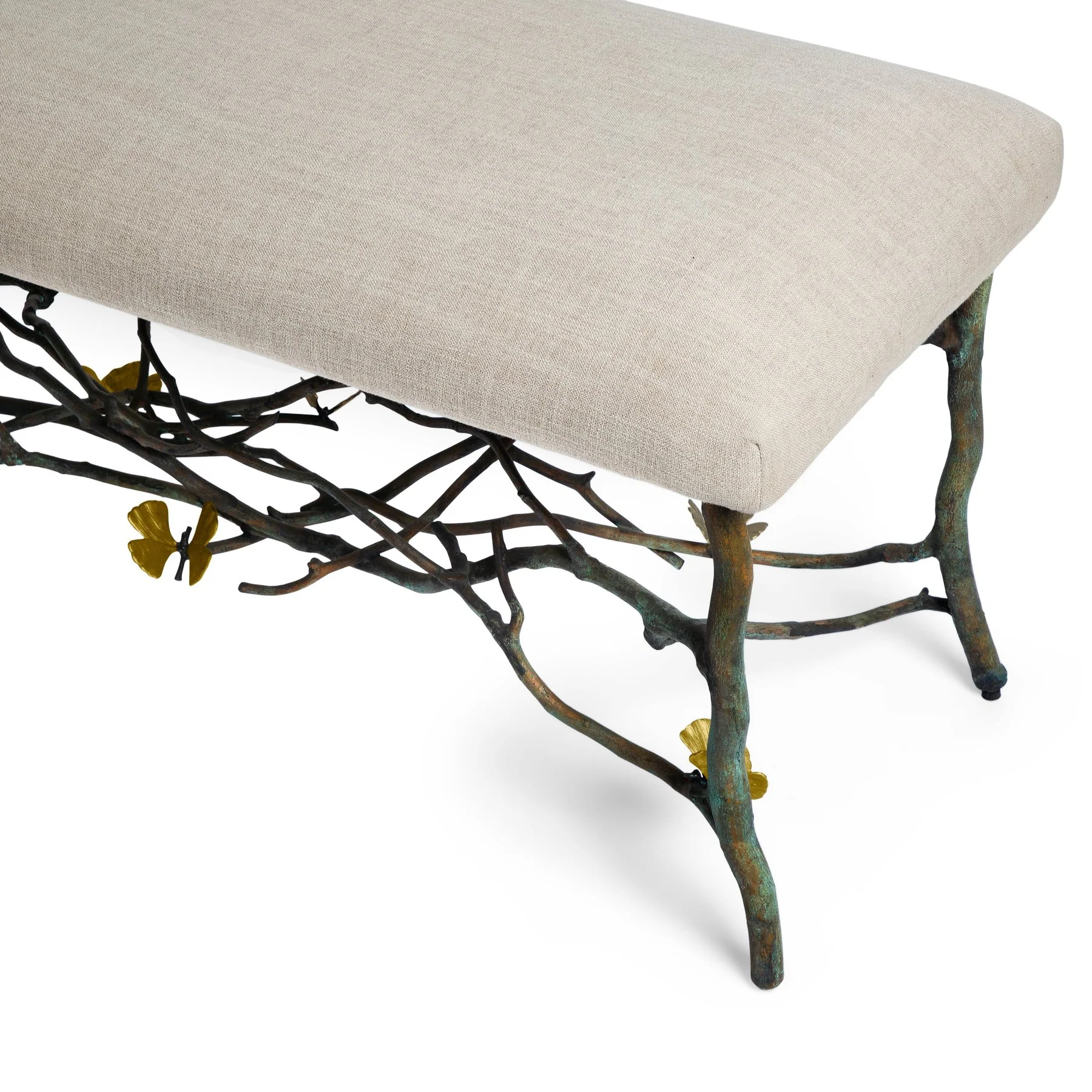 Michael Aram Butterfly Ginkgo Bench - Image 6