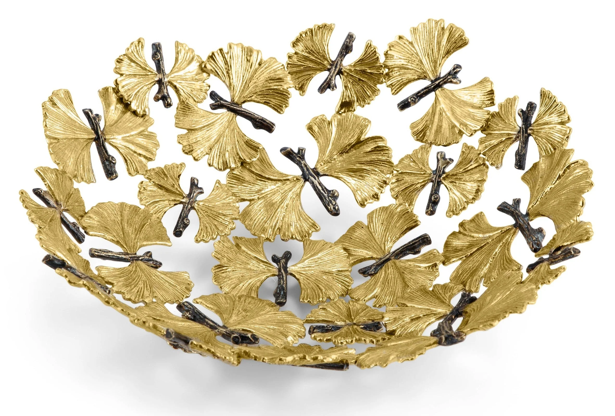 Michael Aram Butterfly Ginkgo Bread Basket - Image 2