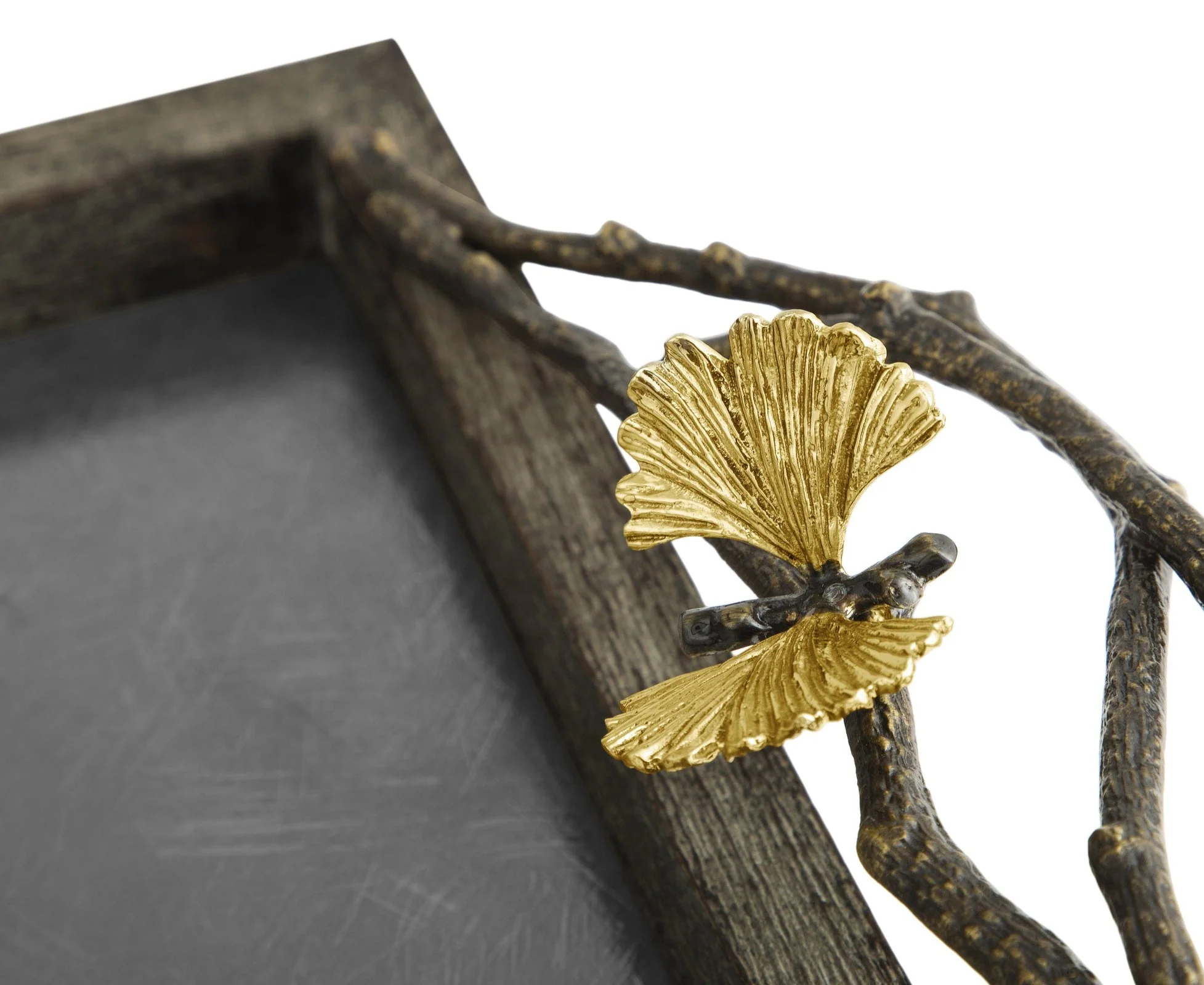 Michael Aram Butterfly Ginkgo Butler Tray Stand - Image 4