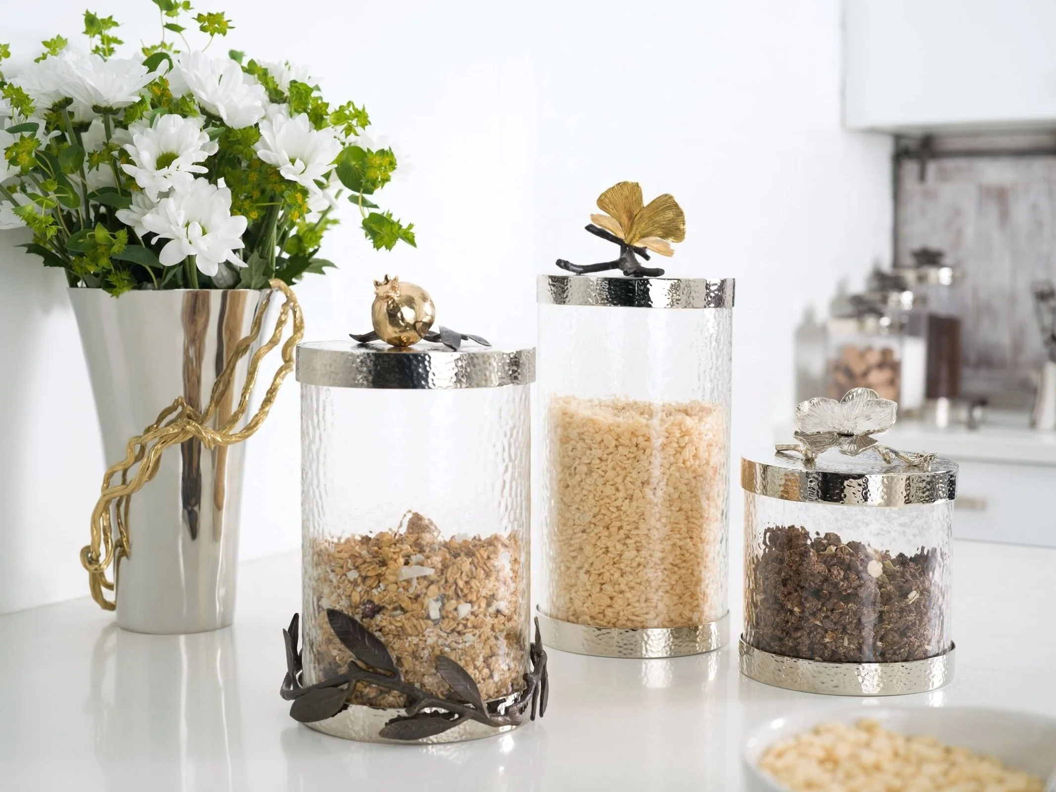 Michael Aram Butterfly Ginkgo Canister - Image 17