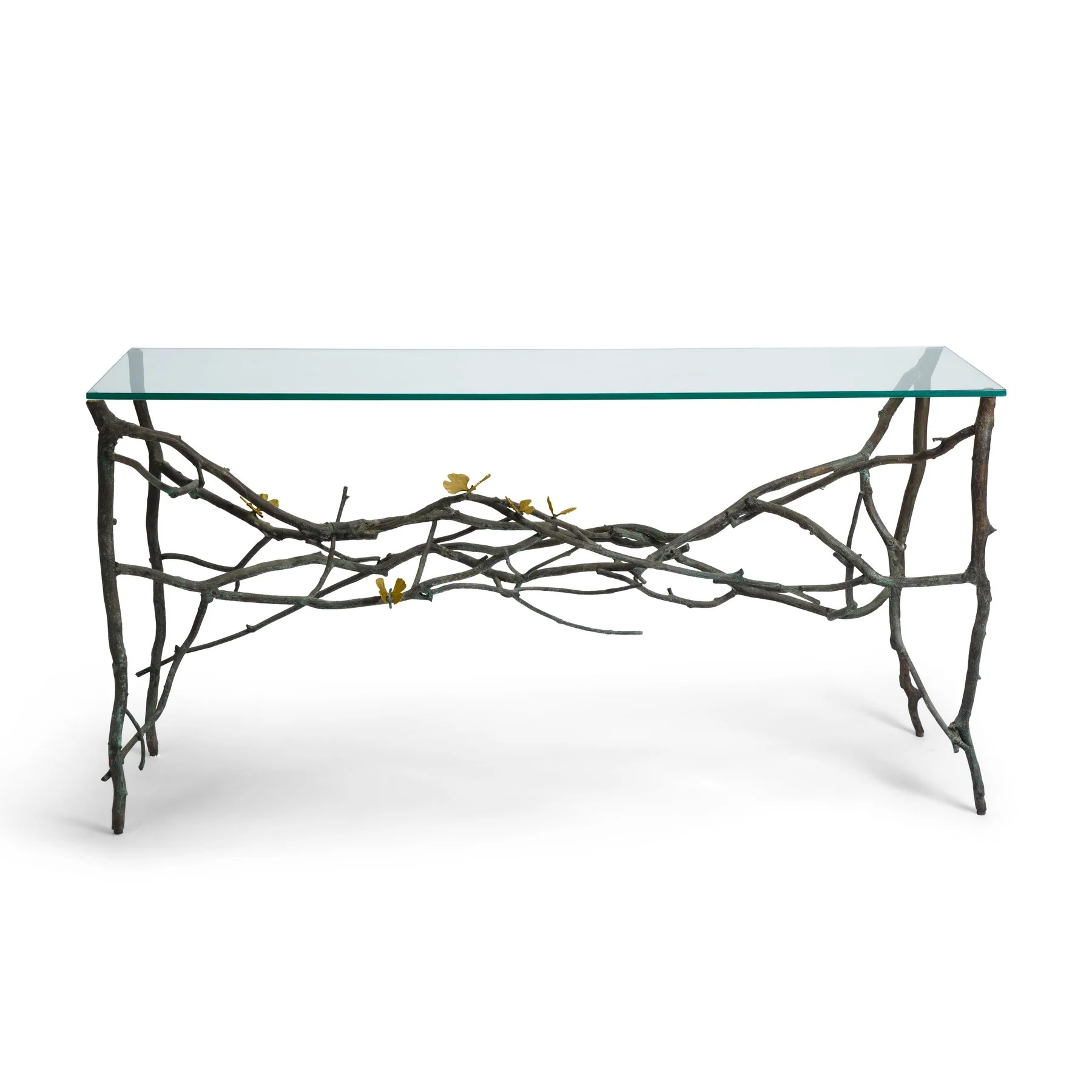 Michael Aram Butterfly Ginkgo Console Table - Image 3