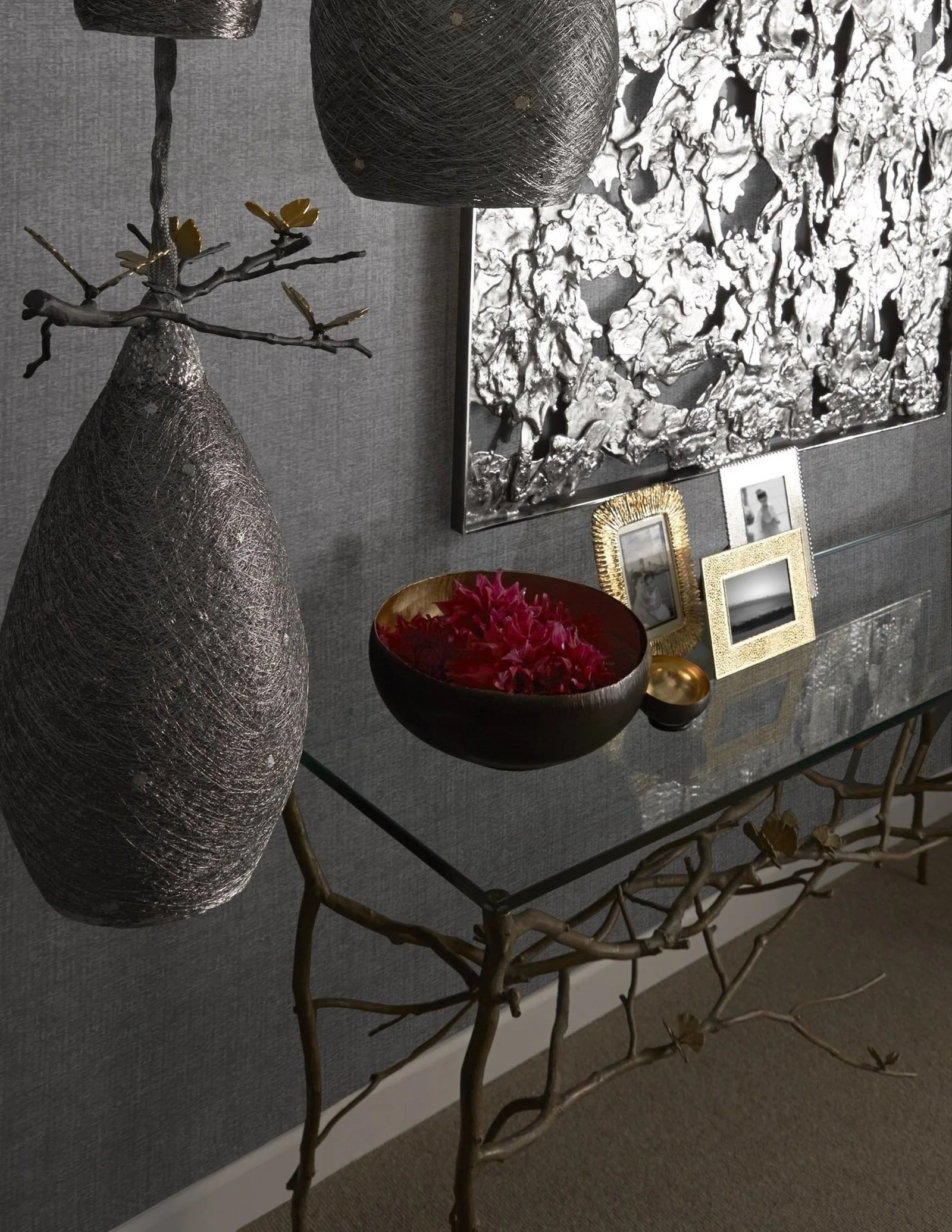 Michael Aram Butterfly Ginkgo Console Table - Image 6