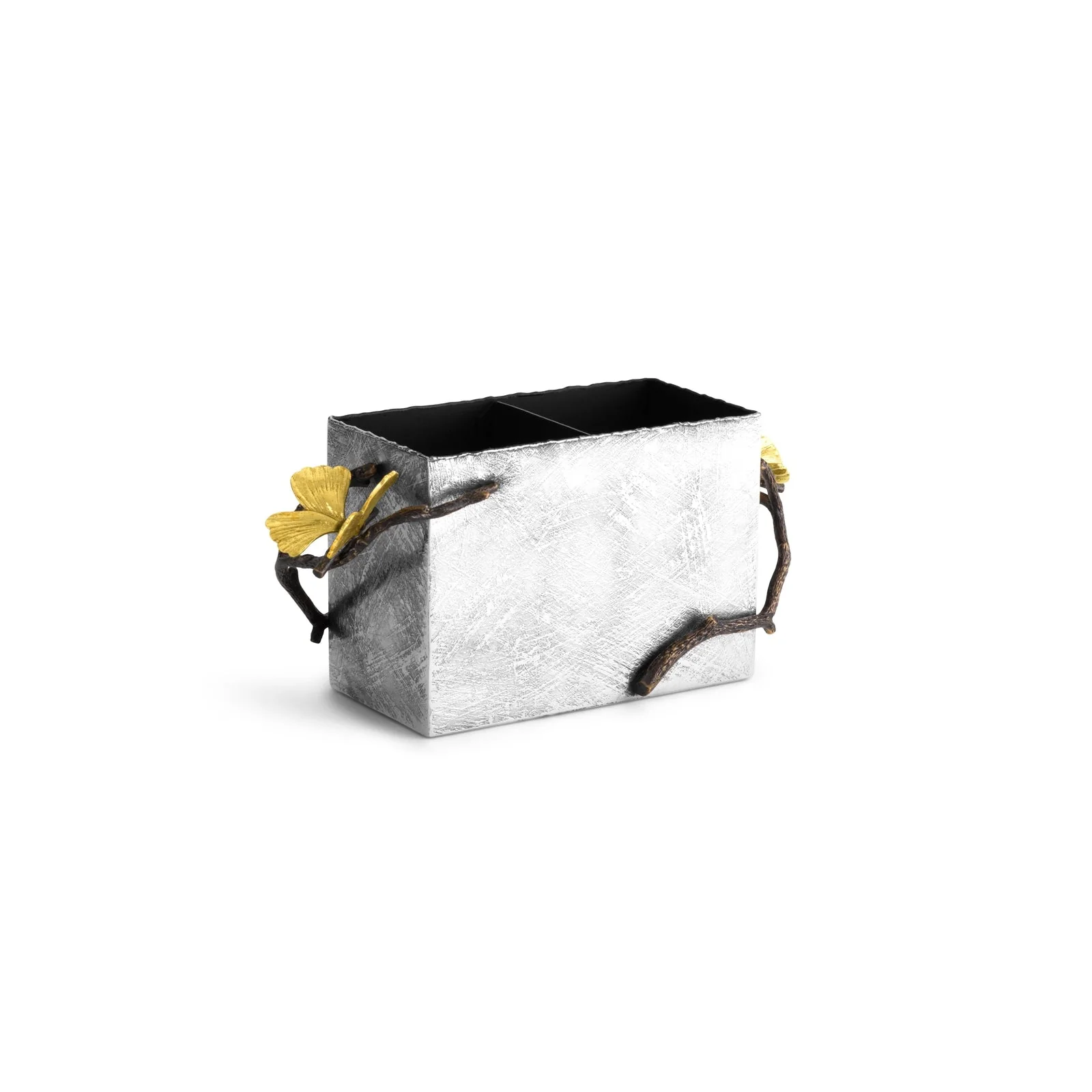 Michael Aram Butterfly Ginkgo Double Cutlery Caddy - Image 2