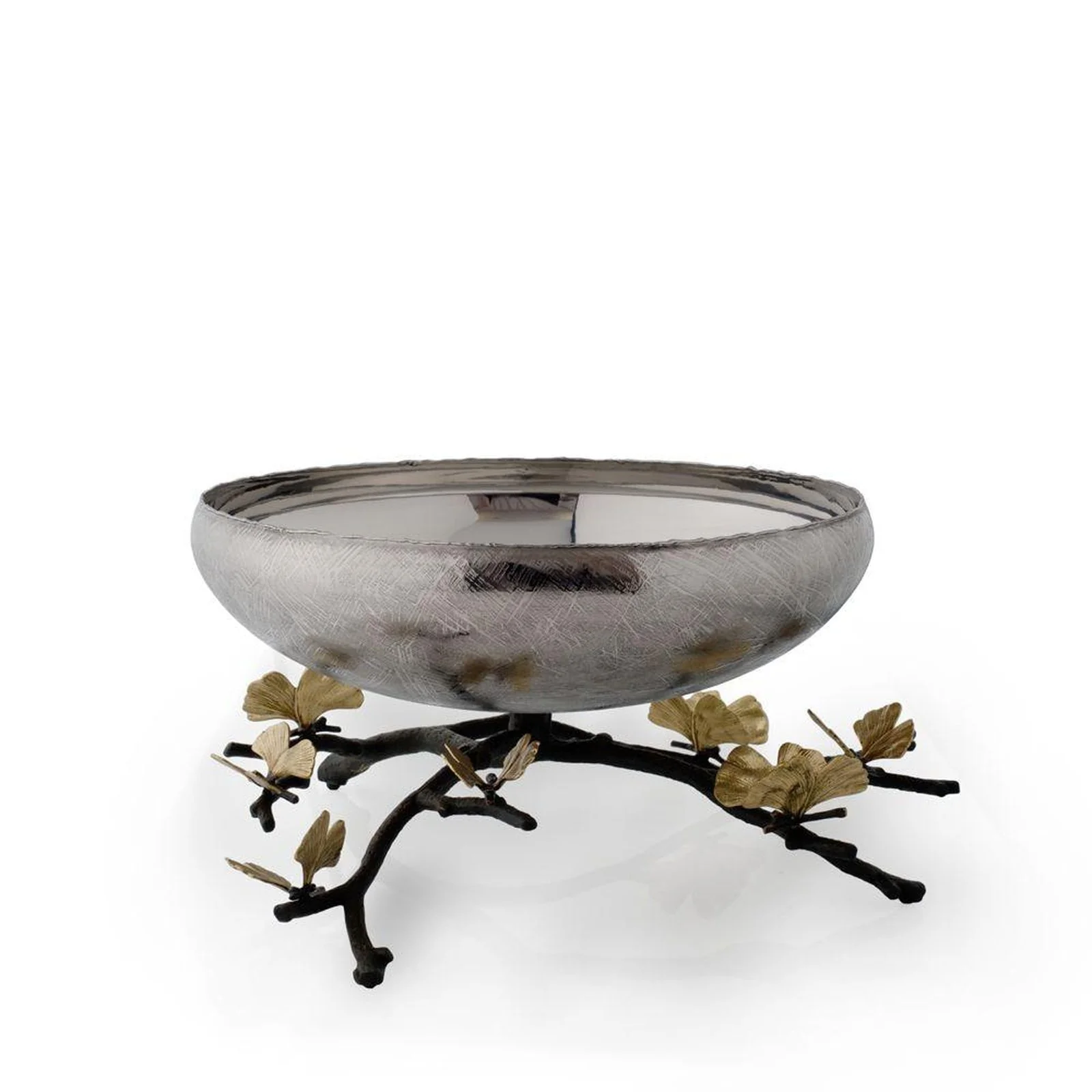 Michael Aram Butterfly Ginkgo Footed Centerpiece Bowl - Image 2