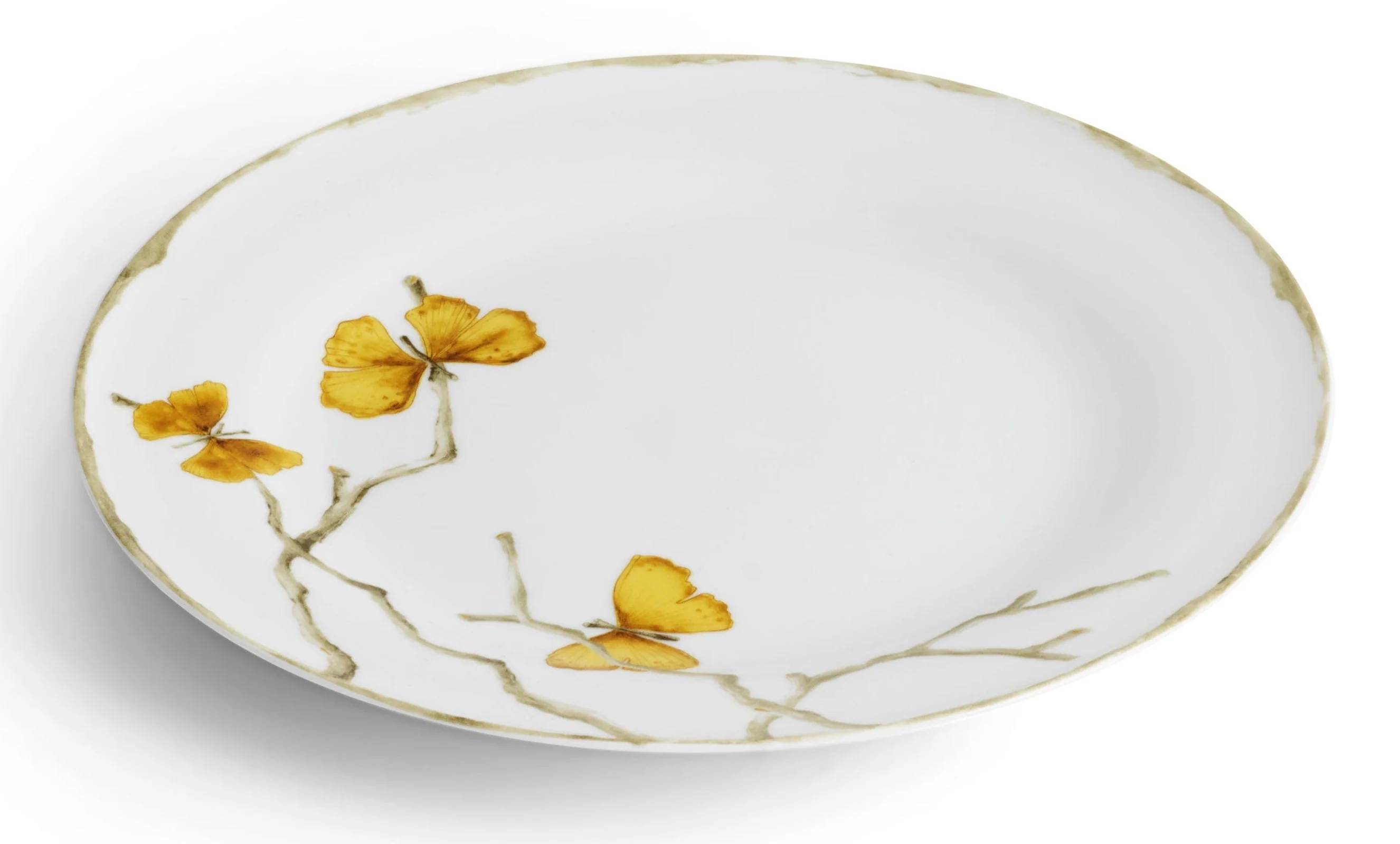 Michael Aram Butterfly Ginkgo Gold Dinnerware Dinner Plate - Image 4