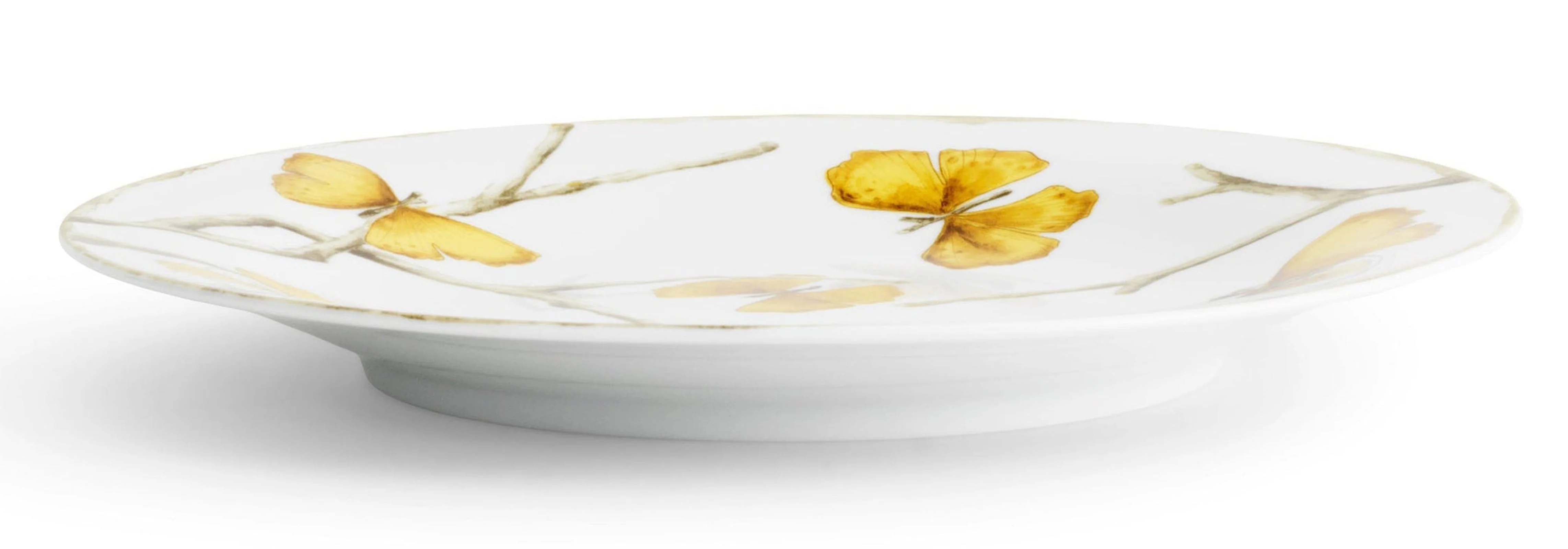 Michael Aram Butterfly Ginkgo Gold Dinnerware Salad Plate - Image 2