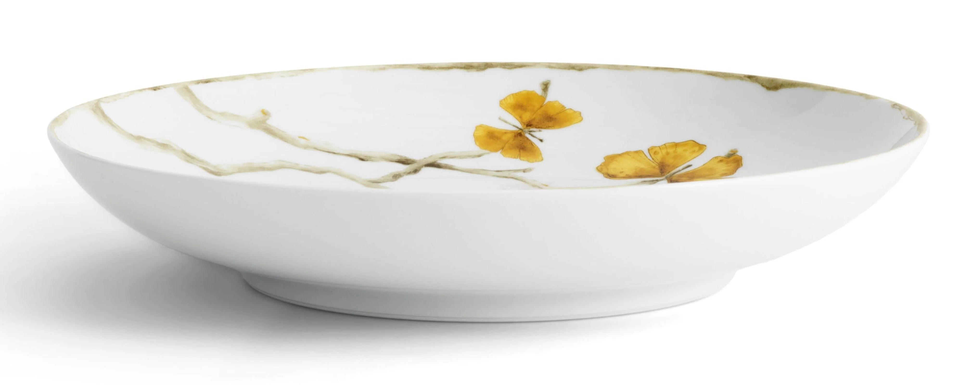 Michael Aram Butterfly Ginkgo Gold Pasta Bowl - Image 2