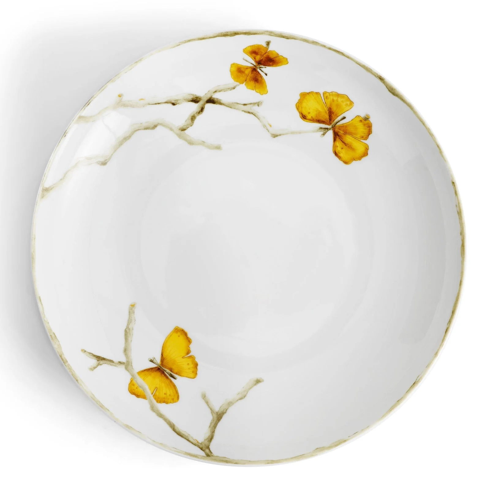 Michael Aram Butterfly Ginkgo Gold Pasta Bowl - Image 3