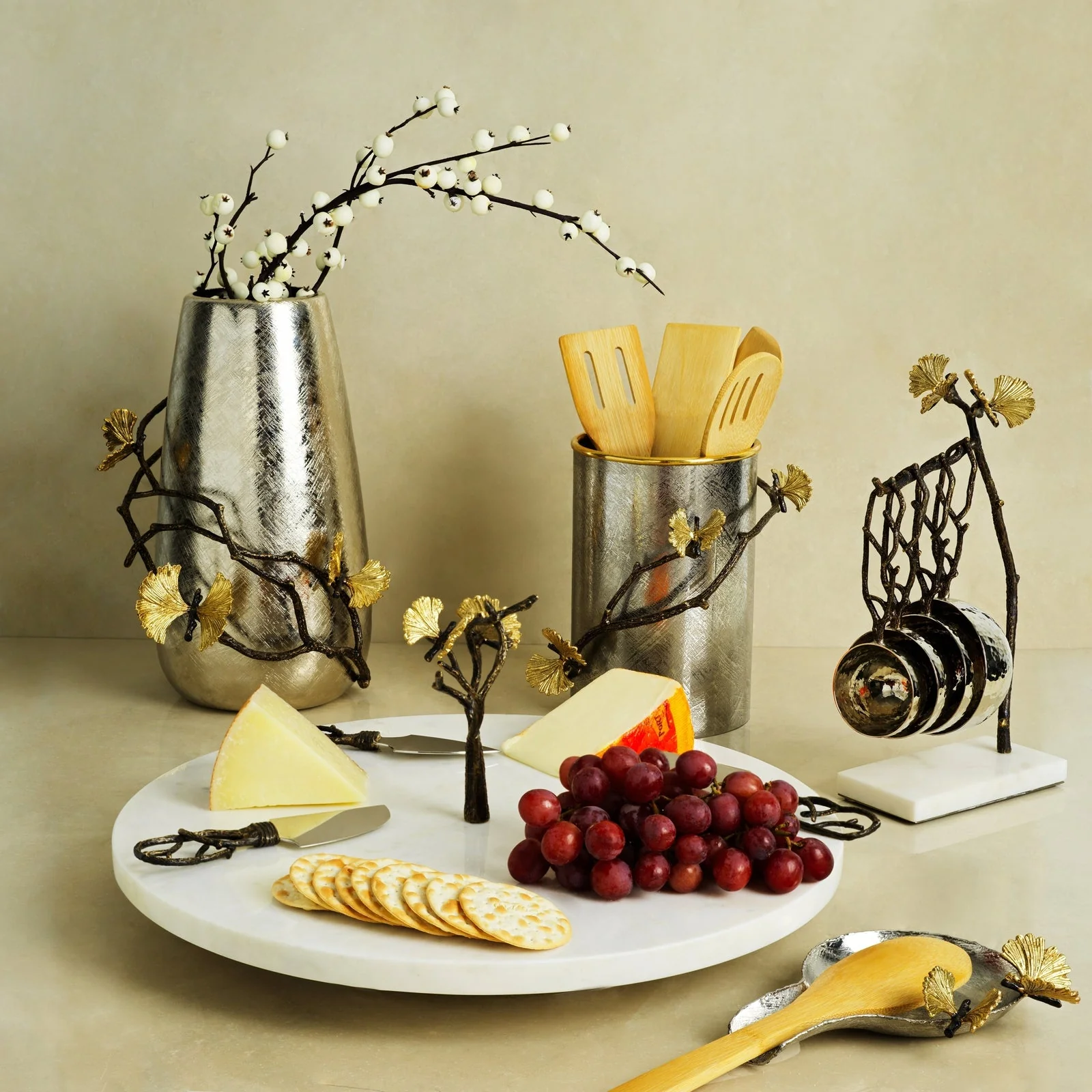 Michael Aram Butterfly Ginkgo Large Vase - Image 2